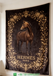 Hermes Throw Blankets